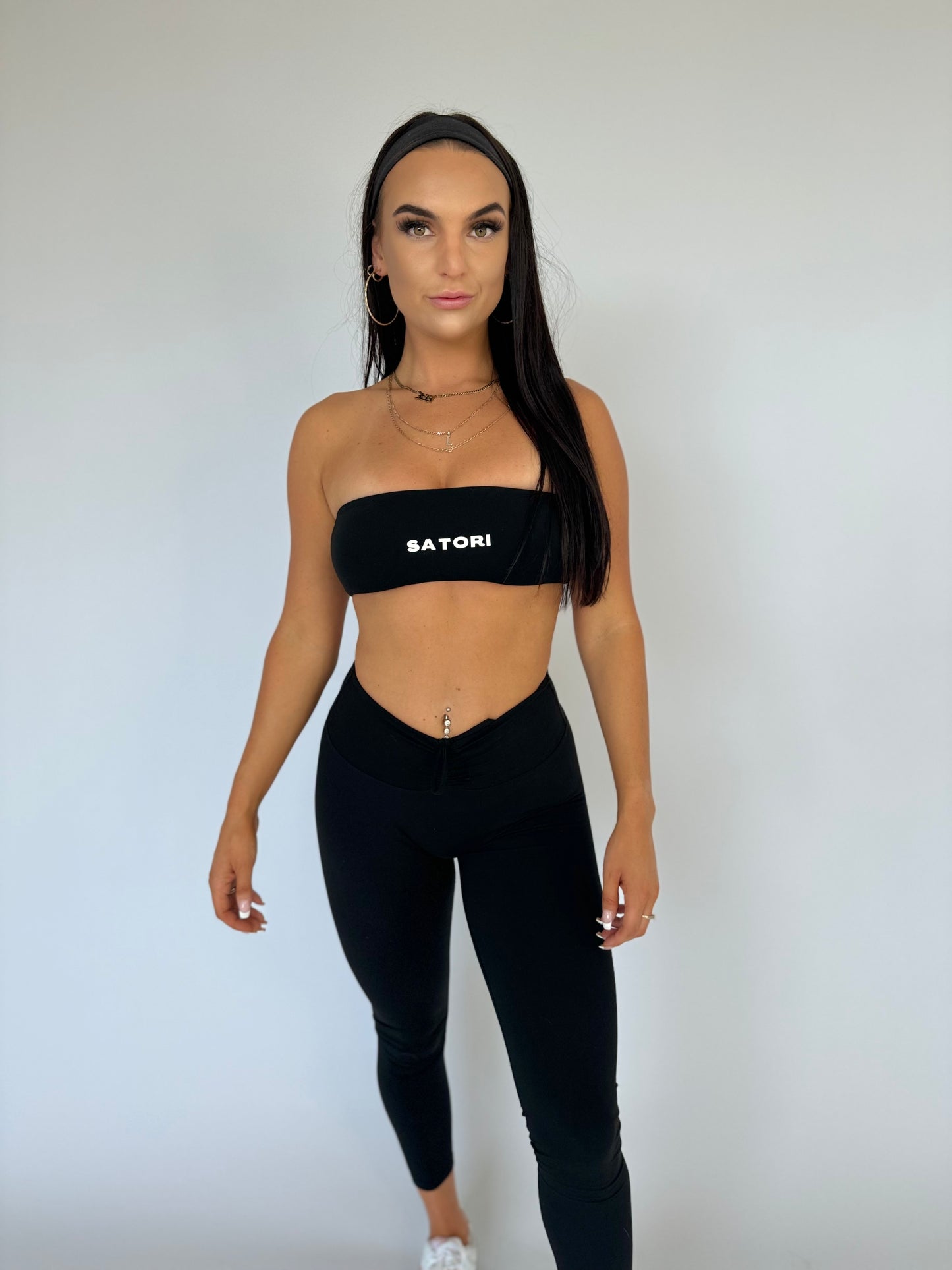 Bandeau Bra - Black