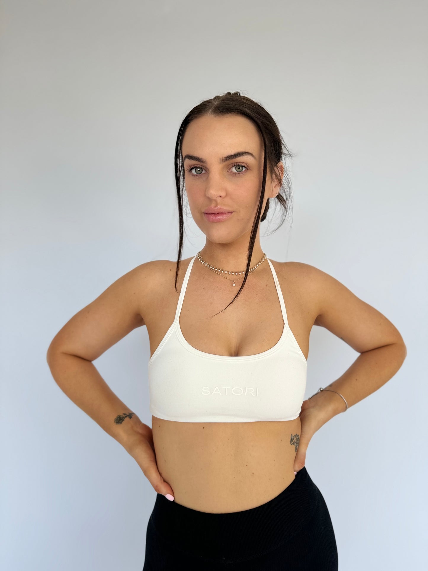 Sports Bra -White