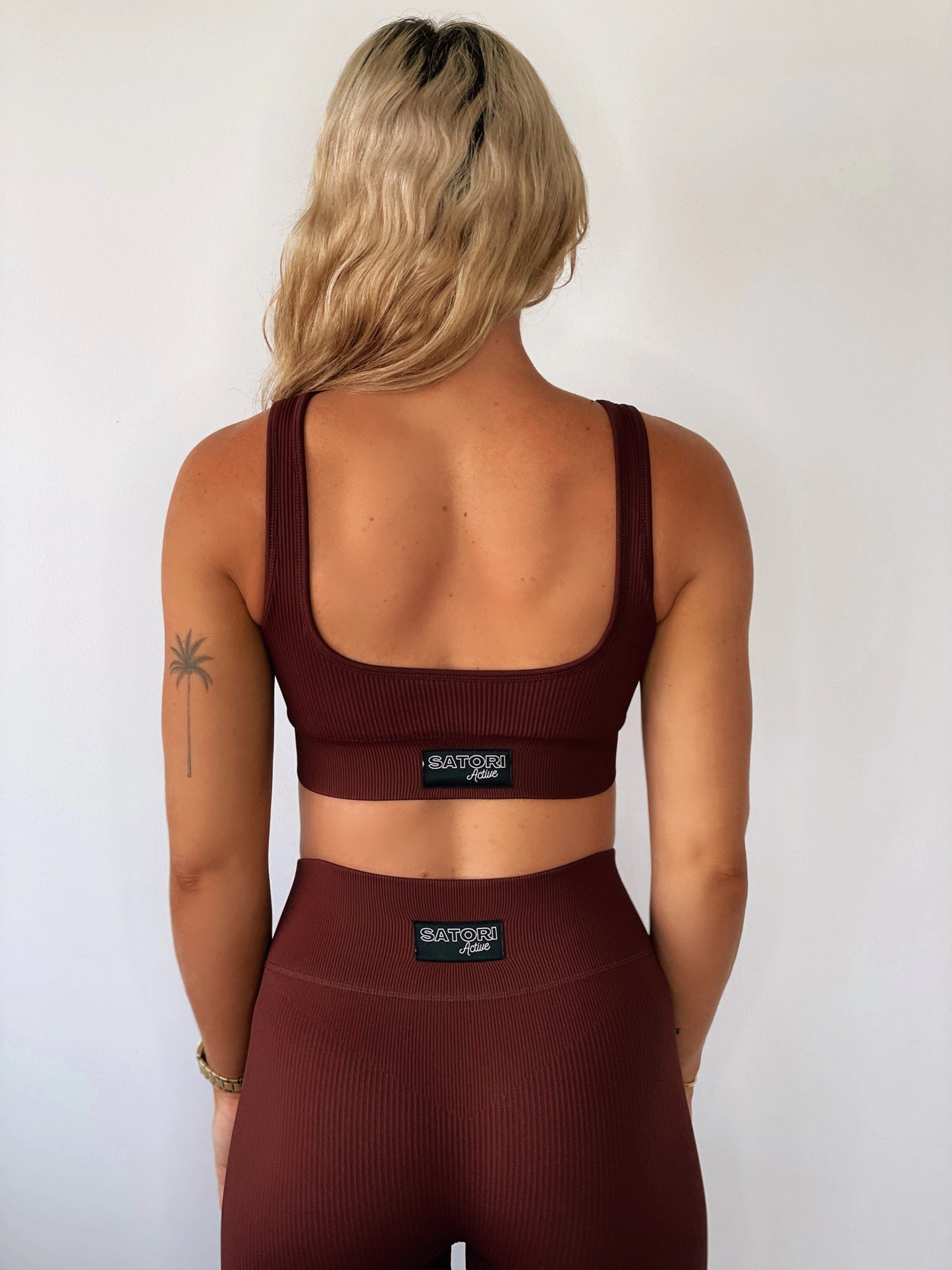 Brown Seamless Leggings