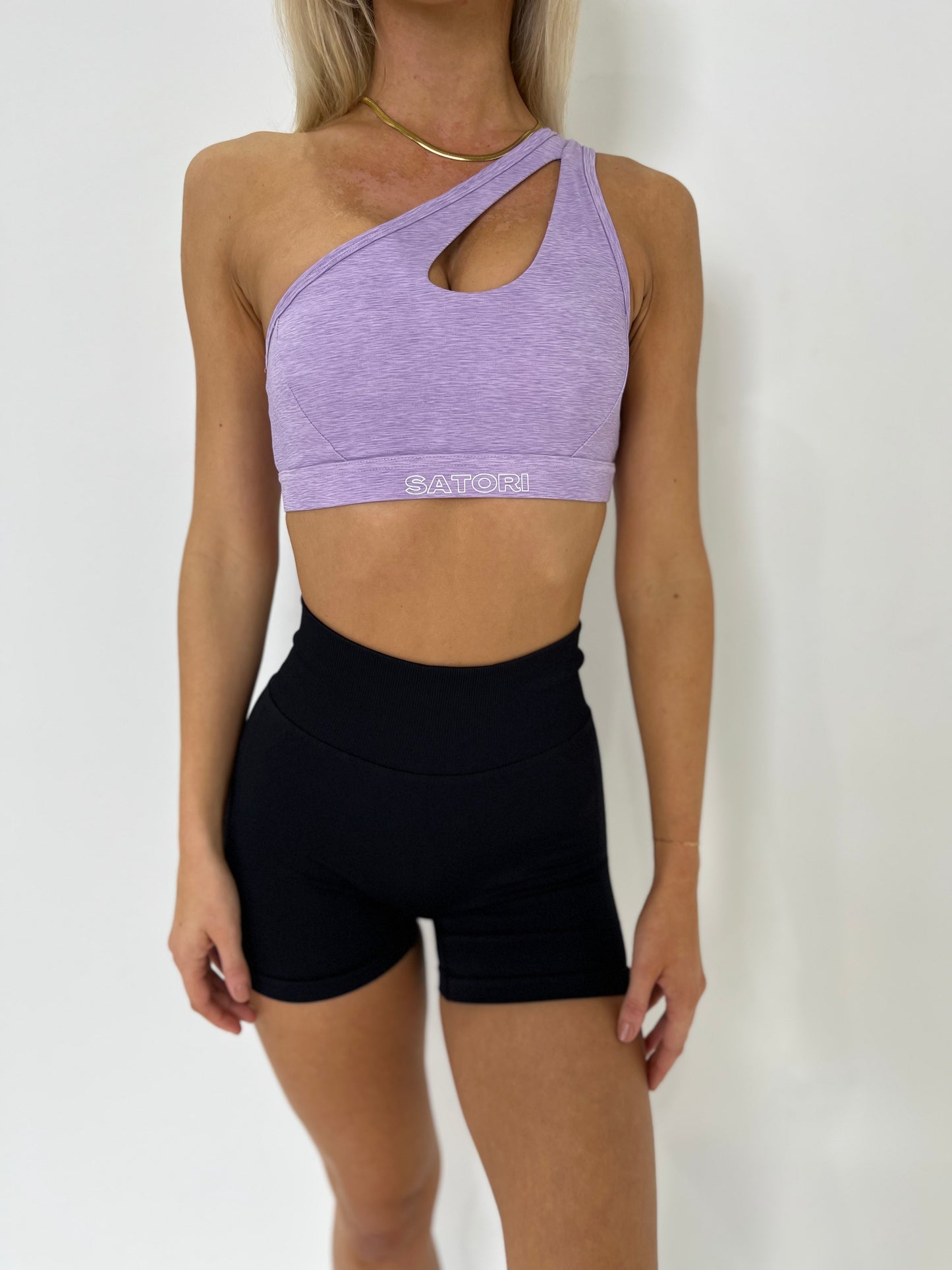 High Waisted Booty Shorts - Black