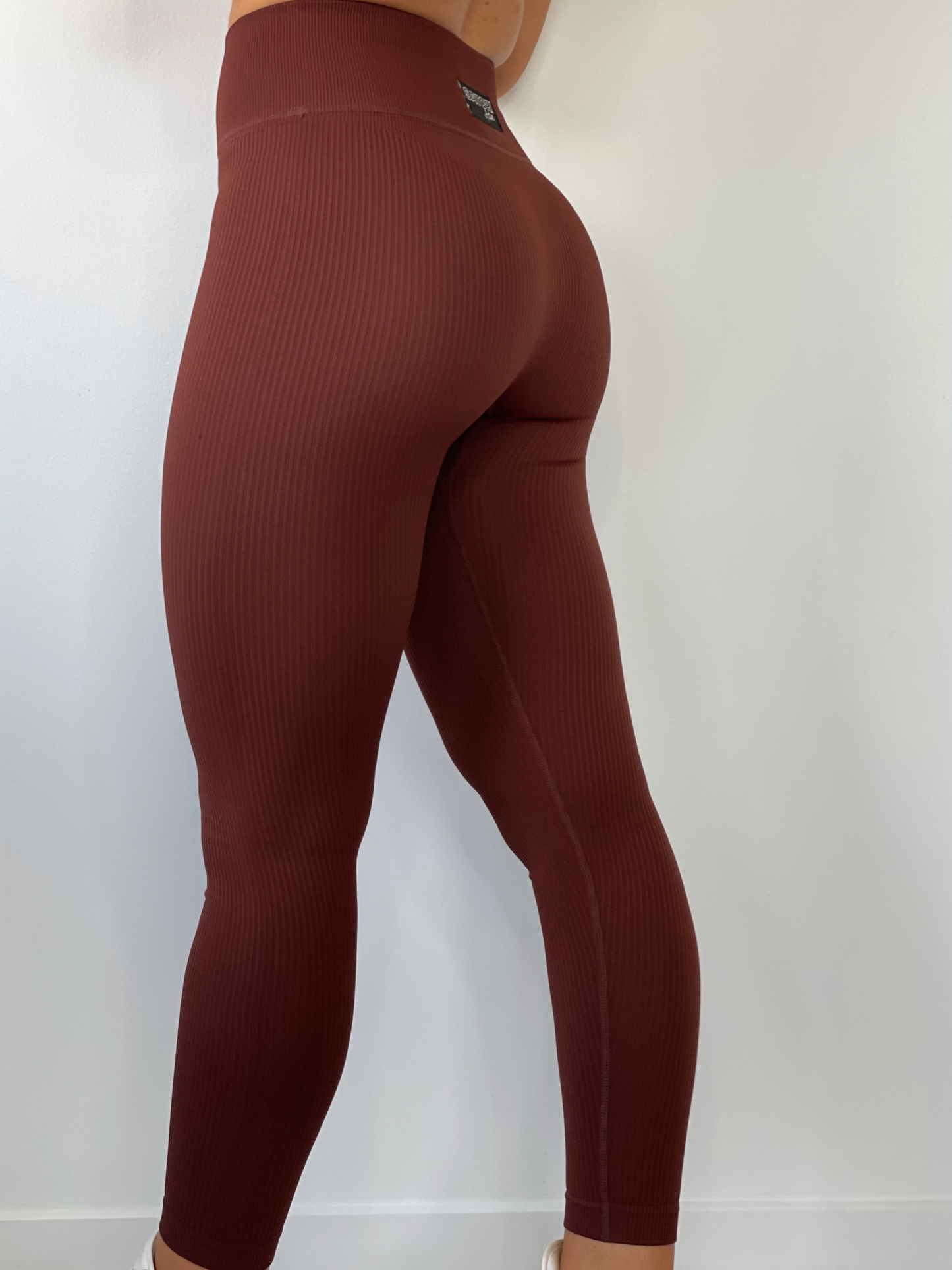 Brown Seamless Leggings