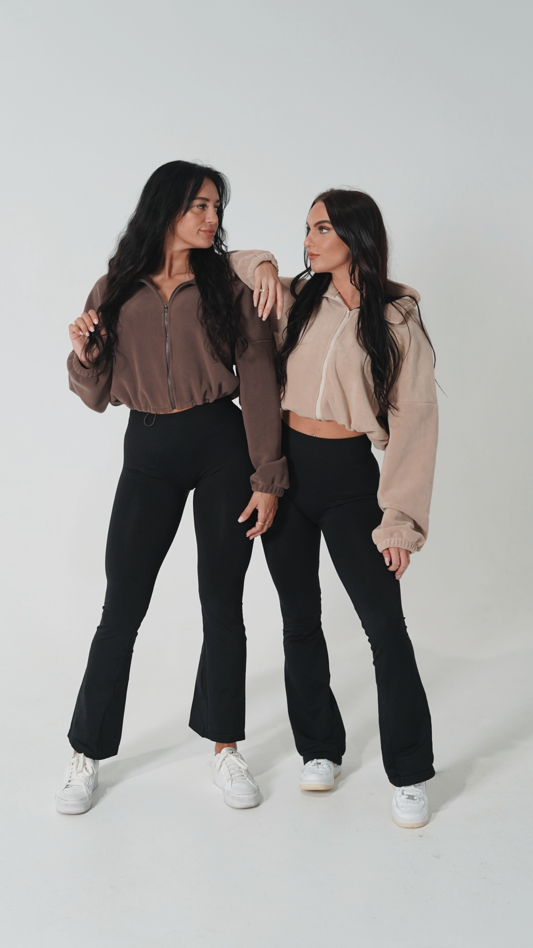 Crop Jumper - Brown